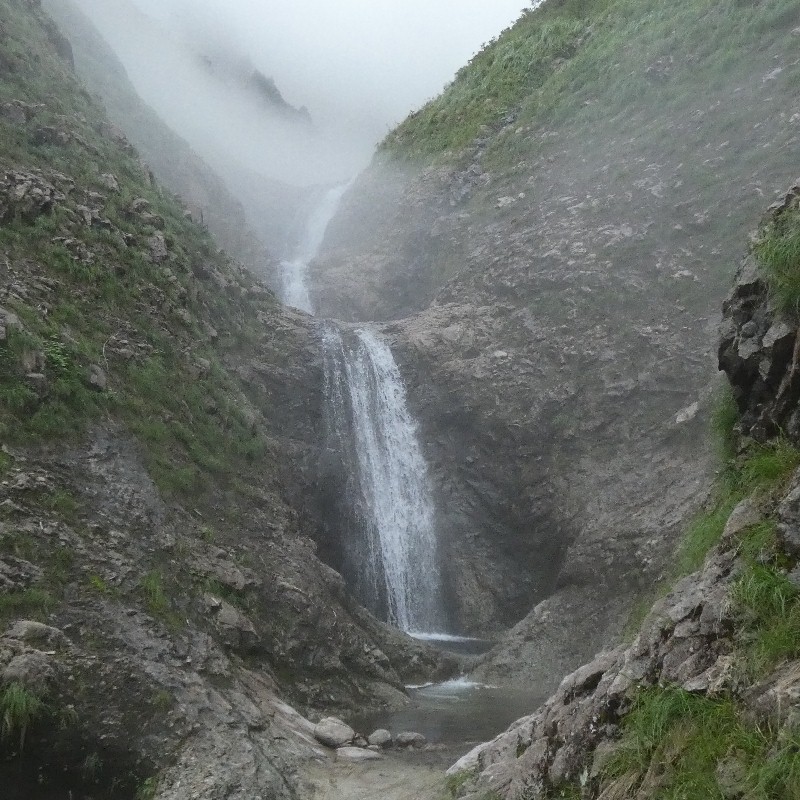 中荒沢・本城の滝
