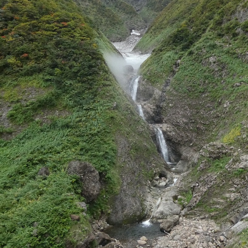 中荒沢・本城の滝